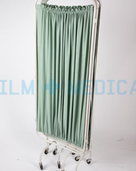 Hospital Screen Cream and Green 